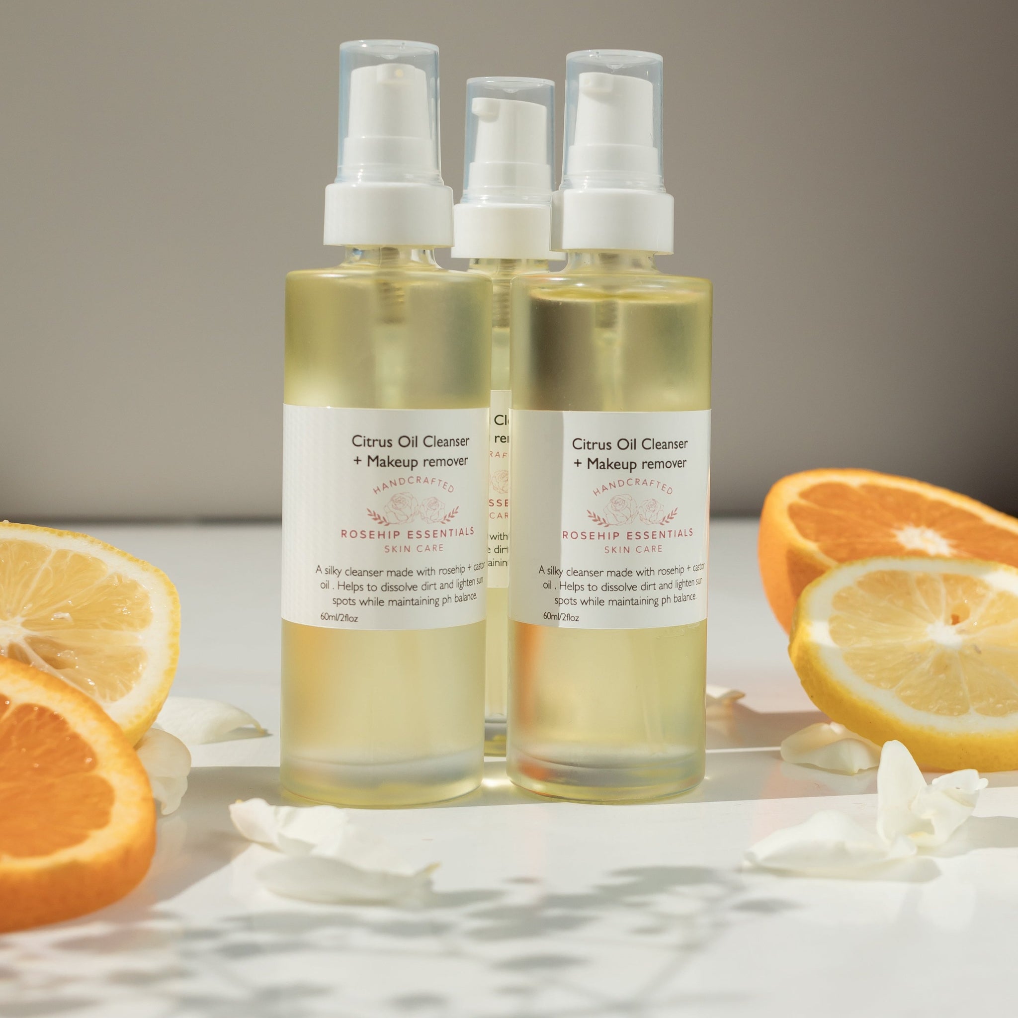 Rosehip and Citrus Oil Cleanser + Makeup Remover