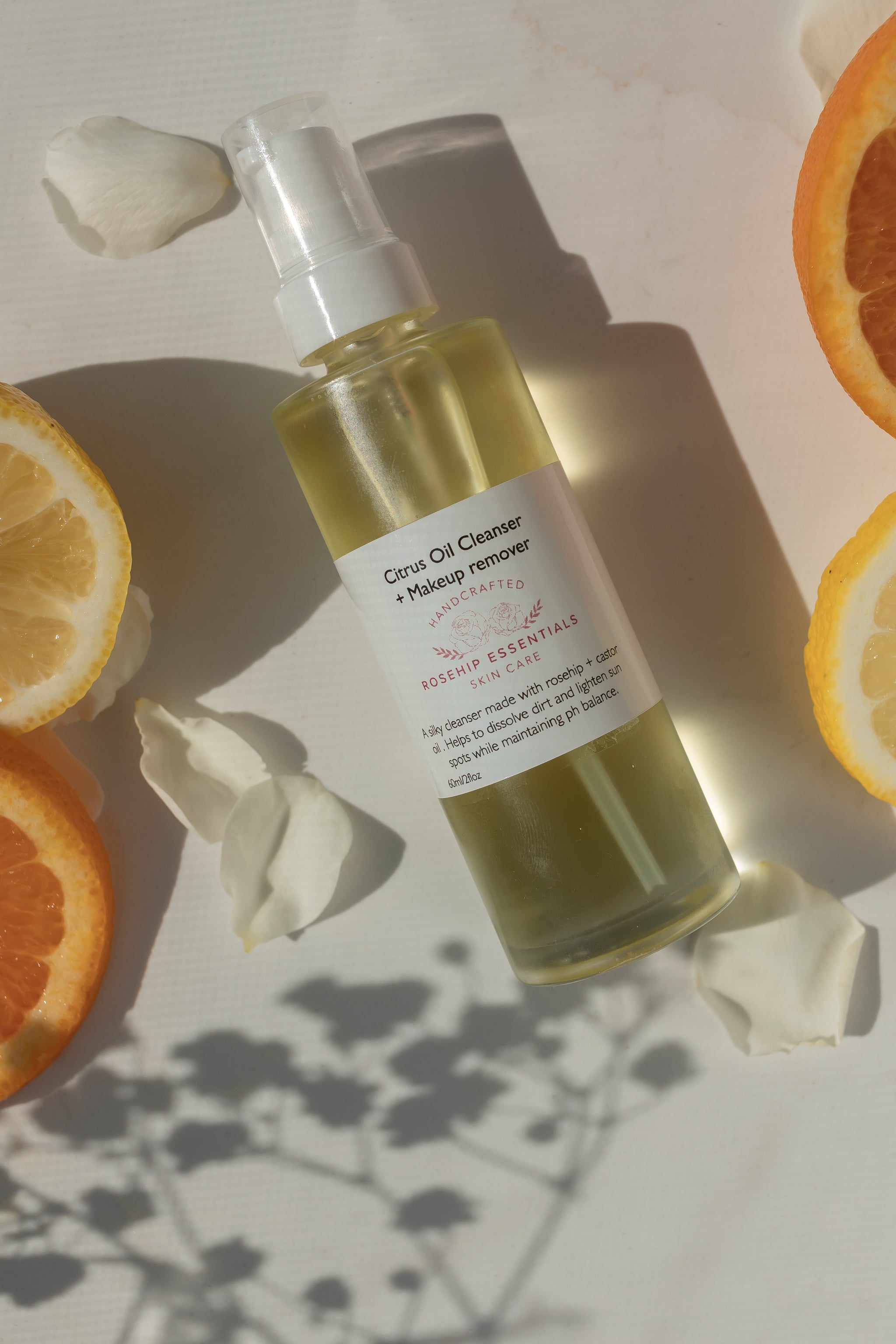 Rosehip and Citrus Oil Cleanser + Makeup Remover